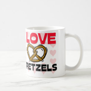 I Liebe-Brezeln Kaffeetasse