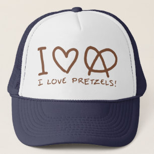 I Liebe-Brezeln Truckerkappe
