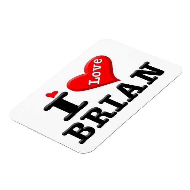 I LIEBE BRIAN MAGNET (Linke Seite)