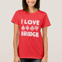 I Liebe Bridge Card Game Player