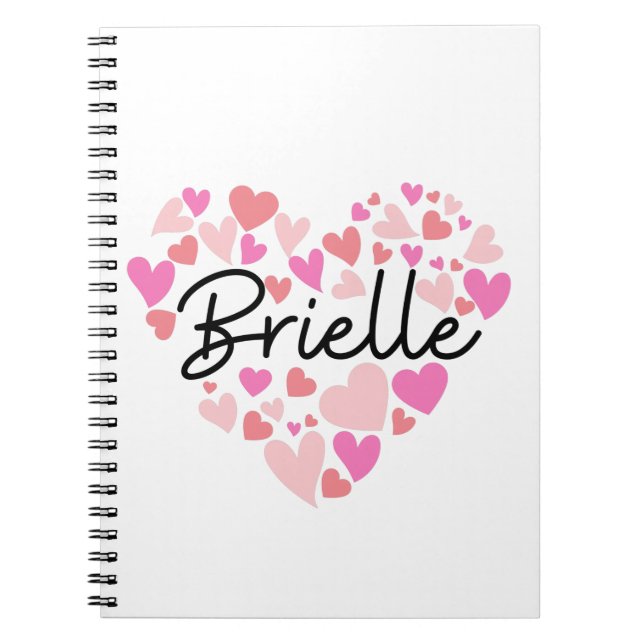 I Liebe Brielle Notizblock (Vorderseite)