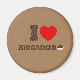 I Liebe Brigadeiro Magnet