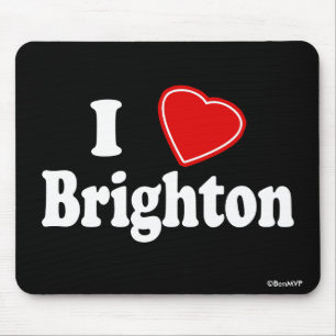 I Liebe Brighton Mousepad