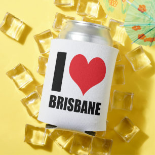 I Liebe Brisbane Dosenkühler