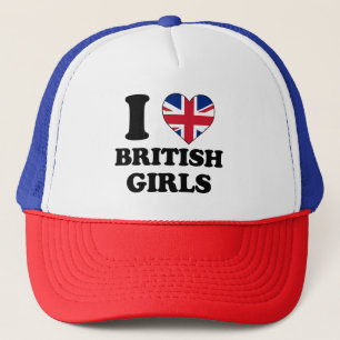 I Liebe British Girls Truckerkappe