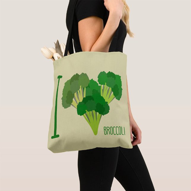 I Liebe Broccoli Tasche (Von Creator hochgeladen)