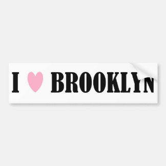 I Liebe-Brooklyn-Autoaufkleber Autoaufkleber