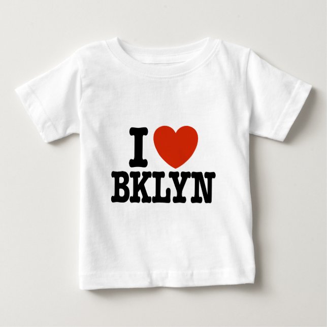 I Liebe Brooklyn Baby T-shirt (Vorderseite)