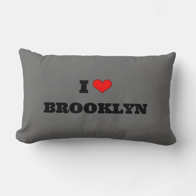 I Liebe Brooklyn Lendenkissen (Vorderseite)