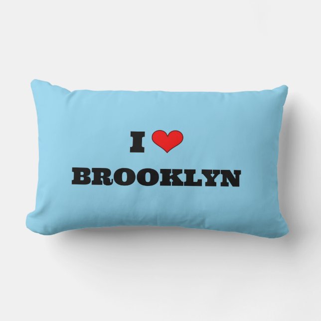 I Liebe Brooklyn Lendenkissen (Vorderseite)