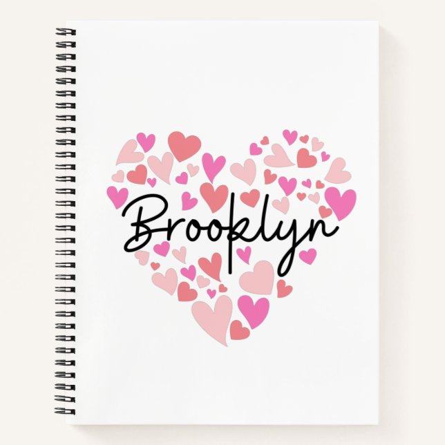 I Liebe Brooklyn Notizbuch (Vorderseite)