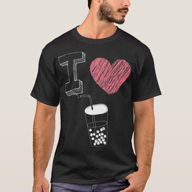 I Liebe Bubble Tee Tante (Vorderseite)