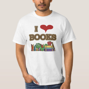 I Liebe-Bücher T-Shirt