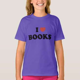 I Liebe Bücher T-SHIRT