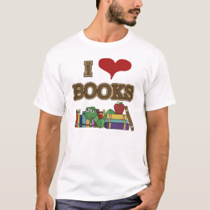 I Liebe-Bücher T-Shirt