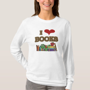 I Liebe-Bücher T-Shirt