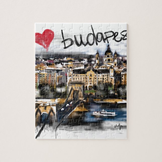 I Liebe Budapest (Vertikal)