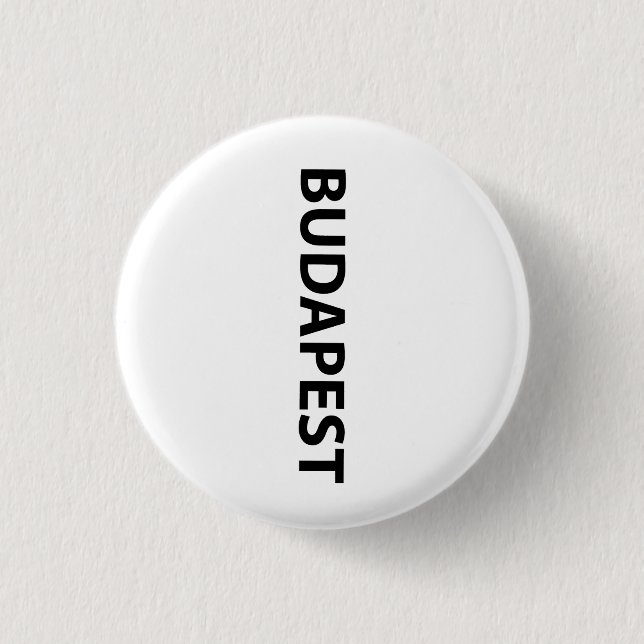 I Liebe Budapest Button (Vorderseite)