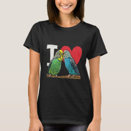 I Liebe Budgies T-Shirt