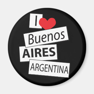 I Liebe Buenos Aires Magnet