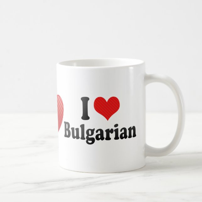 I Liebe-Bulgare Kaffeetasse (Rechts)