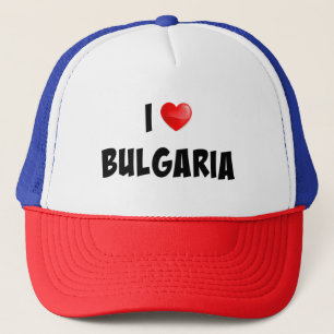 "I Liebe Bulgarien" - Sonderanfertigung Truckerkappe