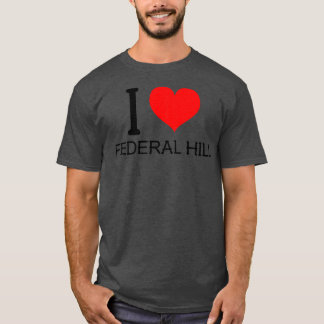I Liebe Bundesstaatlich Hill T-Shirt
