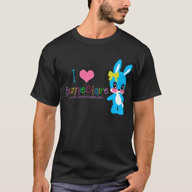 I LIEBE BunnieClaire SHIRT (Vorderseite)