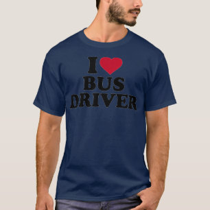 I Liebe Busfahrer 2 T-Shirt