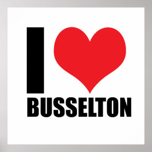 I Liebe Busselton Poster