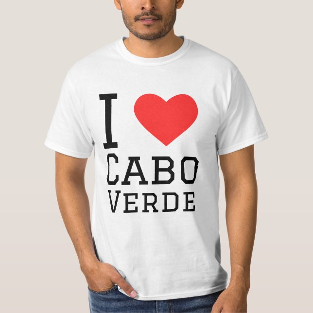 I Liebe Cabo verde T-Shirt (Vorderseite)