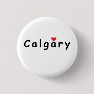 I Liebe Calgary Button