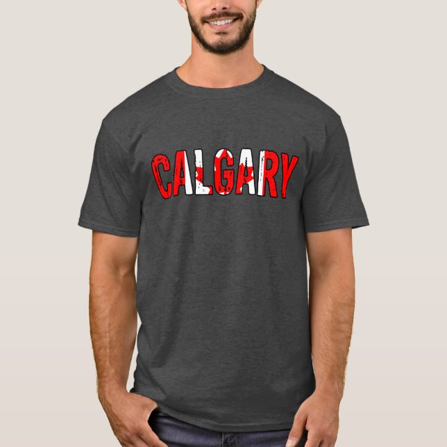 I Liebe Calgary T-Shirt (Vorderseite)