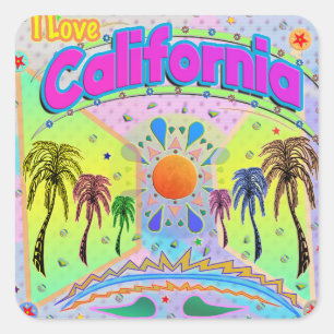 I LIEBE California Calm Desire Sticker