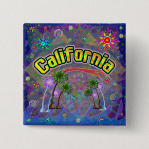 I LIEBE California Noble Voyage Button