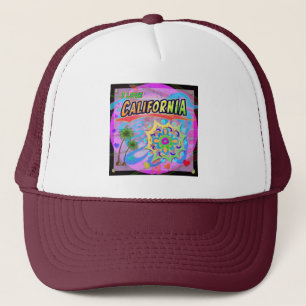 I LIEBE California True Progress Hat Truckerkappe