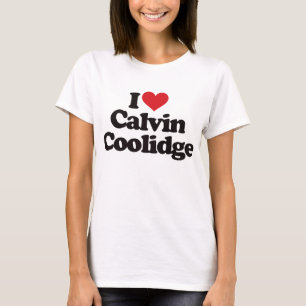 I Liebe Calvin Coolidge T-Shirt