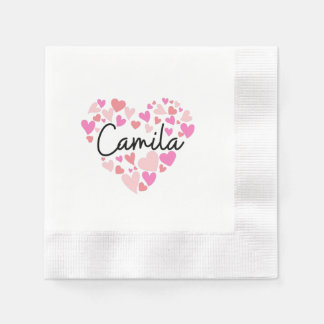 I Liebe Camila Serviette