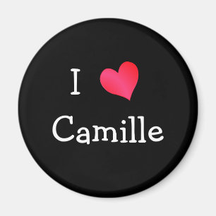 I Liebe Camille Magnet