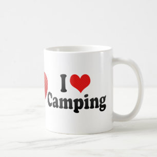 I Liebe-Camping Kaffeetasse