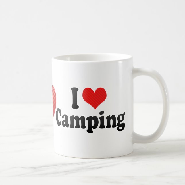 I Liebe-Camping Kaffeetasse (Rechts)