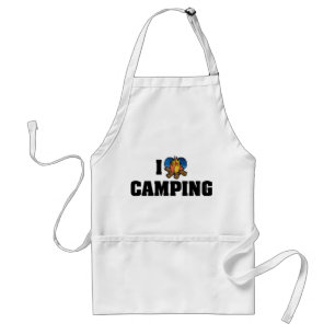 I LIEBE CAMPING SCHÜRZE