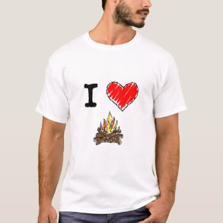 I Liebe-Camping T-Shirt