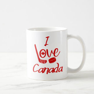 I Liebe Canada Hockey Tasse