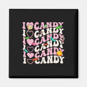I Liebe Candy Halloween-Party Niedlich Trick oder Magnet