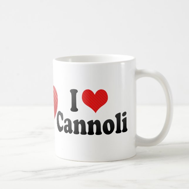 I Liebe Cannoli Kaffeetasse (Rechts)