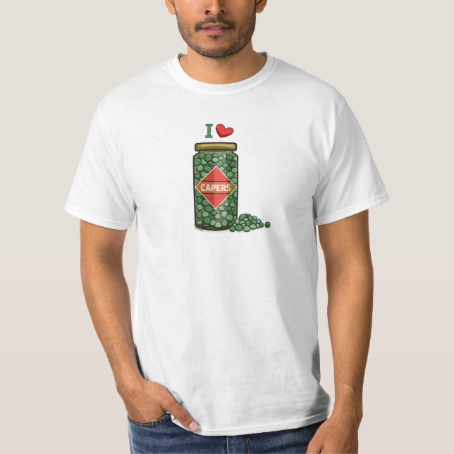 I Liebe Capers T-Shirt (Vorderseite)