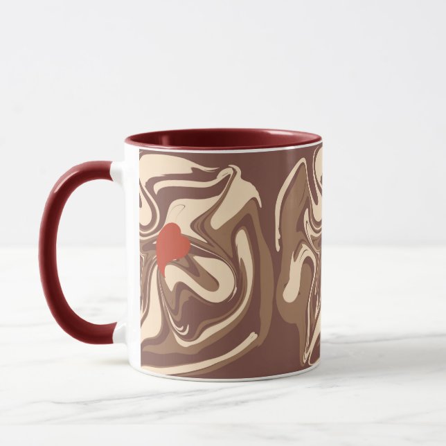 I Liebe Cappuccino Tasse (Links)