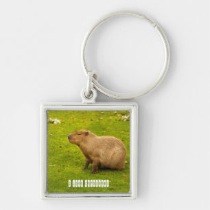 I Liebe Capybaras Schlüsselanhänger