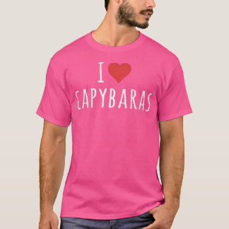 I Liebe Capybaras T-Shirt